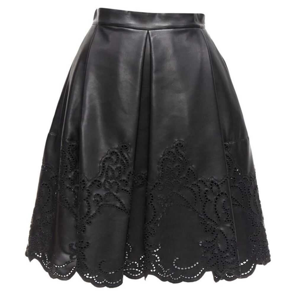 Ermanno Scervino Leather Skirt
